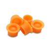 THE INKED ARMY - Silicone Ink Caps - Farbkappen - Steril - Orange - 150 Stück