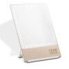 RIKI SKINNY - LED Makeup Mirror with Bluetooth - Selfie Function 5 x Champagne Gold