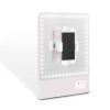 RIKI SKINNY - LED Makeup Spiegel mit Bluetooth - Selfie Funktion 10-fach Tropical Pink