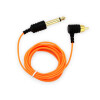 THE INKED ARMY - Lightweight RCA Silicone Cable - 215 cm Angled - Orange