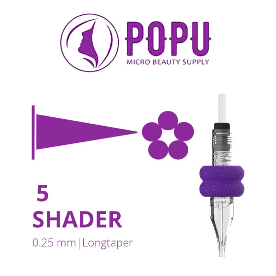 POPU - Omni PMU Cartridges - 5 Shader - 0,25 LT