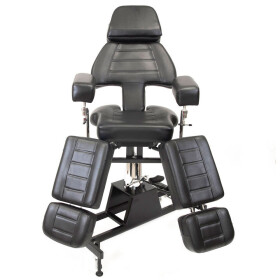 ORAKON - Hydraulic Client Recliner Chair - Black - Type 2