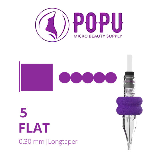 POPU - Omni PMU Cartridges - 5 Flat - 0,30 LT