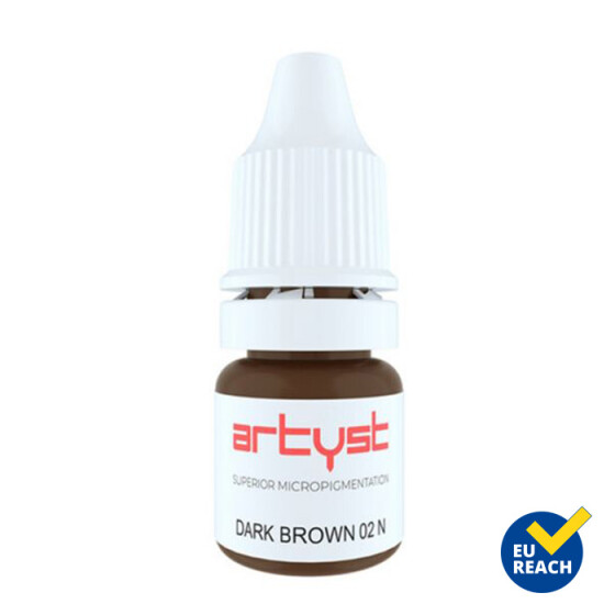 ARTYST - PMU Pigment - Dark Brown 02 N 10 ml