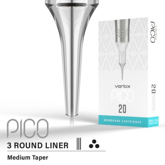 VERTIX - Pico PMU Membrane Cartridges - 3 Round Liner