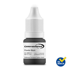 GOLDENEYE - PMU Pigment - Coloressense - Powder Black 4 ml