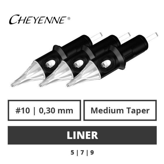 CHEYENNE - Safety Cartridges - Liner - 0,30 - MT - 20 Stück
