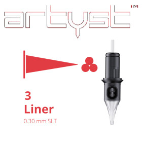 ARTYST by Cheyenne - Basic PMU Cartridges - 3 Liner - 0,30 mm SLT - 20 Stk/Pack