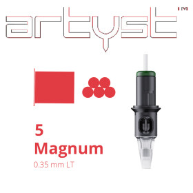 ARTYST by Cheyenne - Basic PMU Cartridges - 5 Magnum - 0,35 mm LT - 20 pcs/pack