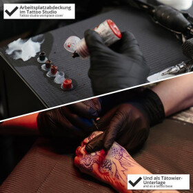 Arbeitsplatzabdeckung - Patientenservietten - 500 Stück - 33 cm x 45 cm - Farbe Pink