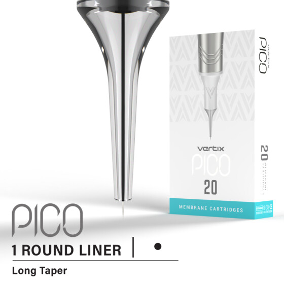 VERTIX - Pico PMU Membrane Cartridges - 1 Round Liner LT
