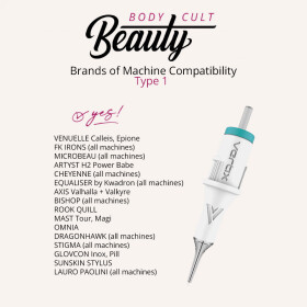 VERTIX - Pico PMU Membrane Cartridges - 1 Round Liner 0,25 mm LT