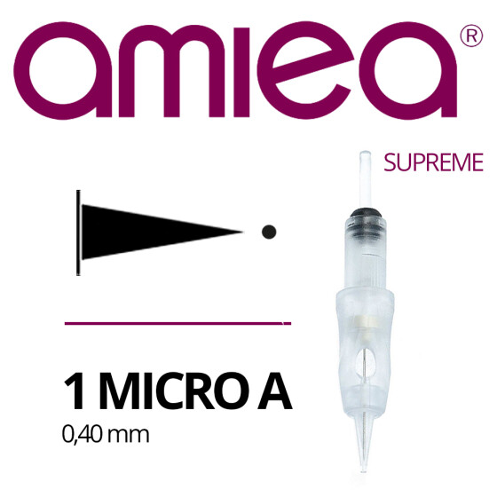 AMIEA - Cartridges - Supreme - 1 Micro - 0,40 mm - 15 pcs/pack