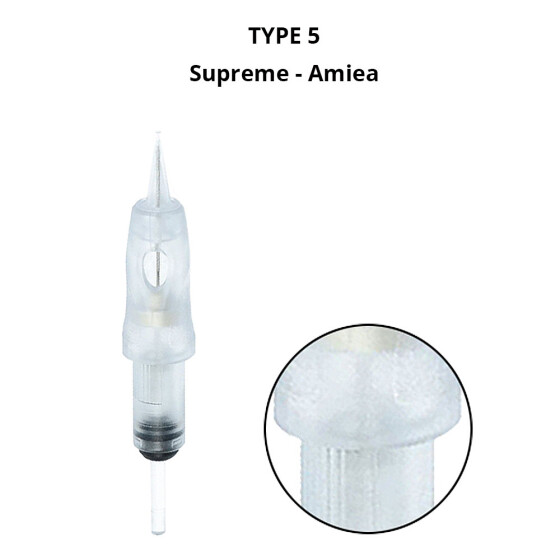 AMIEA - Cartridges - Supreme - 4 Flat - 0,35 mm - 15 pcs/pack