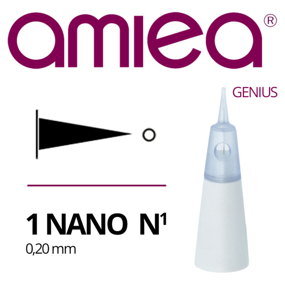 AMIEA - Cartridges - Genius - 1 Nano N1 - 0,20 mm - 10 Stk/Pack