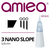 AMIEA - Cartridges - Genius - 3 Nano Slope - 0,25 mm - 10 Stk/Pack