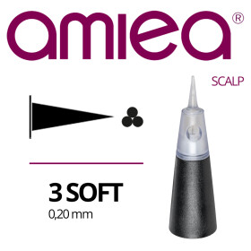 AMIEA - Cartridges - Scalp Vytal - 3 Soft - 0,20 mm - 5...