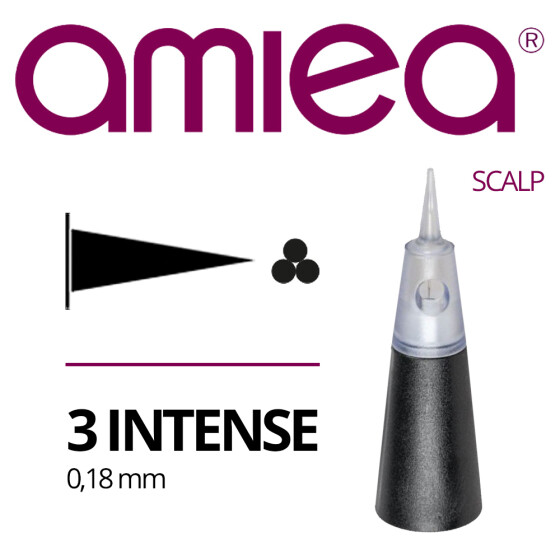 AMIEA - Cartridges - Scalp Vytal - 3 Intense - 0,18 mm - 5 pcs/pack