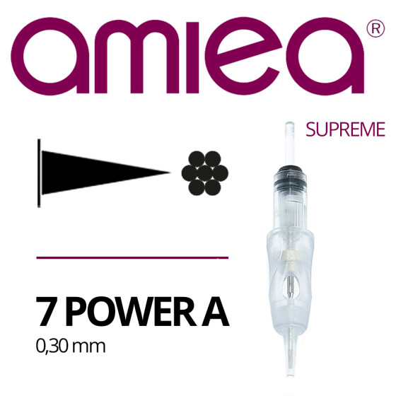 AMIEA - Cartridges - Supreme - 7 Power - 0,30 mm - 15 pcs/pack