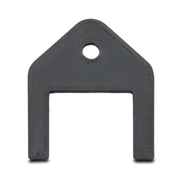 CONPROTA - Spare key for folded towels dispenser - Black