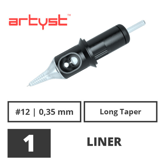 ARTYST - Capillary - PMU Cartridges - 1 Liner - 0,35 mm LT - 20 pcs/pack