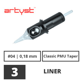 ARTYST - Capillary - PMU Cartridges - 3 Liner - 0,18 mm...