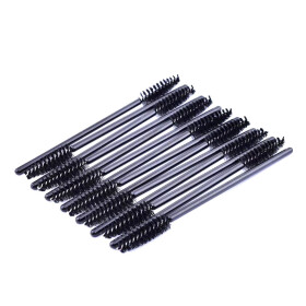 Disposable Eyelash Brush - Black - 50 pcs/pack