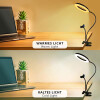 SWAVGO - 6 inch ring lamp with table clamp, 1x smartphone holder