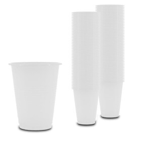 Mouth Rinsing Cup - Disposable Cup 180 ml 100 Pcs/Pack - White