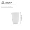 Mouth Rinsing Cup - Disposable Cup 180 ml 100 Pcs/Pack - White