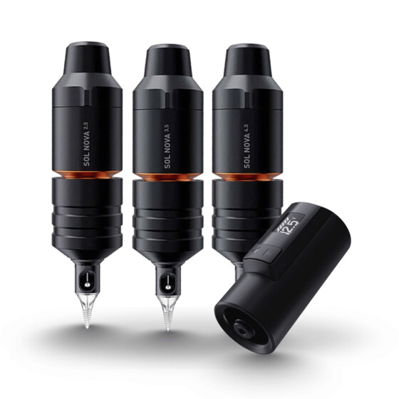 CHEYENNE - BUNDLE - Tattoo Pen Sol Nova und Akku EnGen