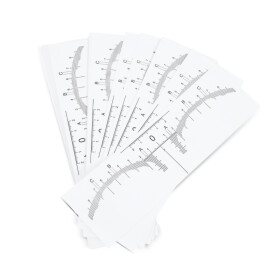 BODY CULT BEAUTY - Augenbrauen Klebelineal geformt - 20...