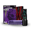 OG PRODUCE - BUNDLE - Tattoo Pen Fury II 4,2 mm, Nadelmodule Red Arrow, Stencil Printer und Schablonenpapier